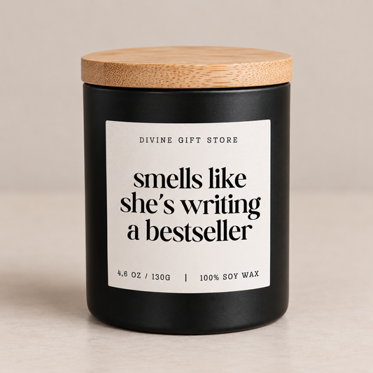 Smells Like She's Writing A Bestseller